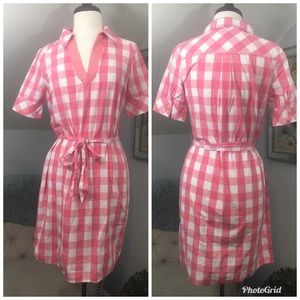 VINEYARD VINES Pink & White Dress